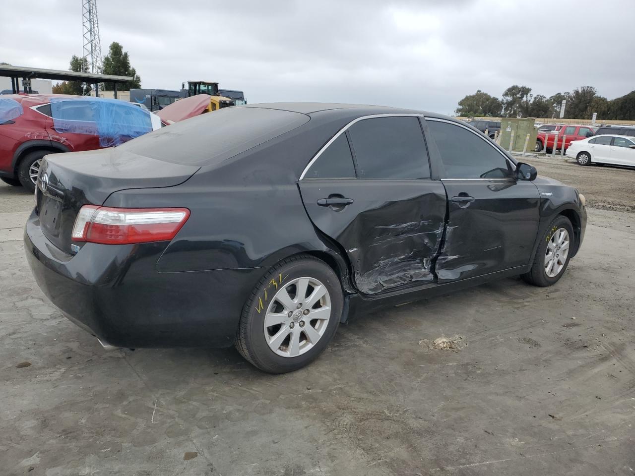 2007 Toyota Camry VIN 4T1BB46K97U027330 Copart auction photo, side damage thumbnail 3