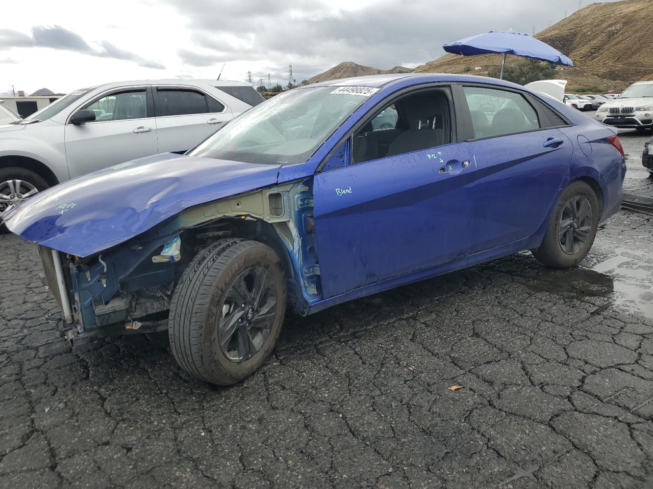 2022 Hyundai Elantra VIN KMHLM4AG9NU313659