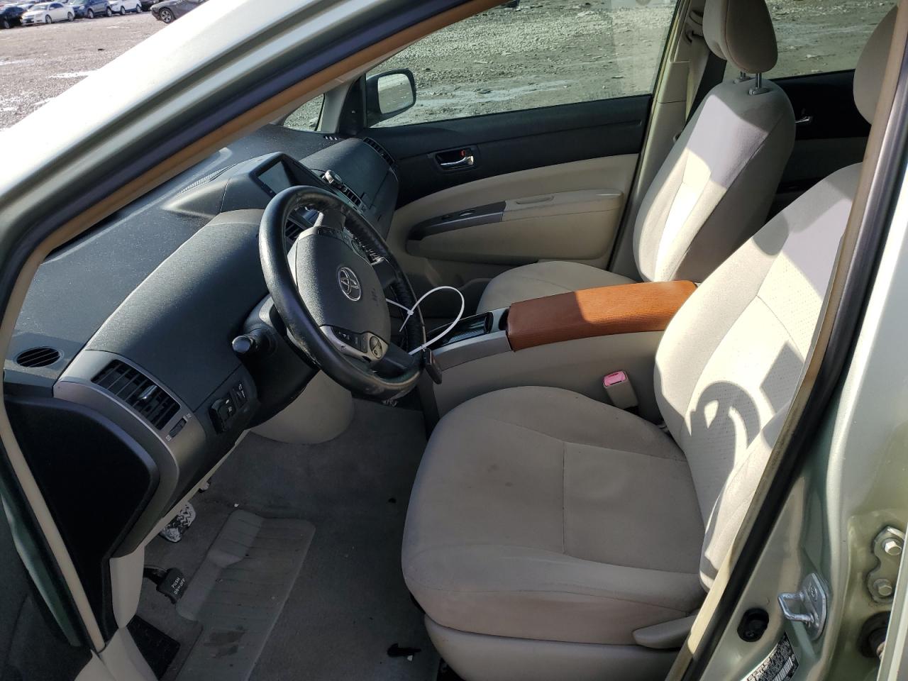 2007 Toyota Prius VIN JTDKB20U677580597 Copart auction photo, front end / side damage thumbnail 7