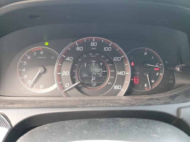 2014 Honda Accord VIN 1HGCR2F58EA093158 Copart auction photo, rear end damage thumbnail 9