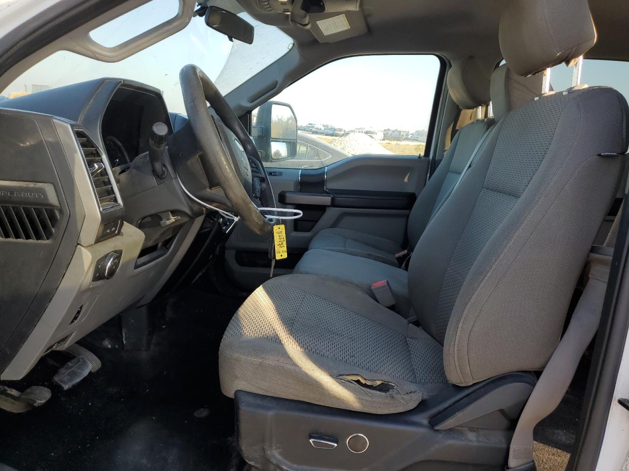 2019 Ford F250 VIN 1FT7W2BT2KEE45636 Copart auction photo, front end / side damage thumbnail 7