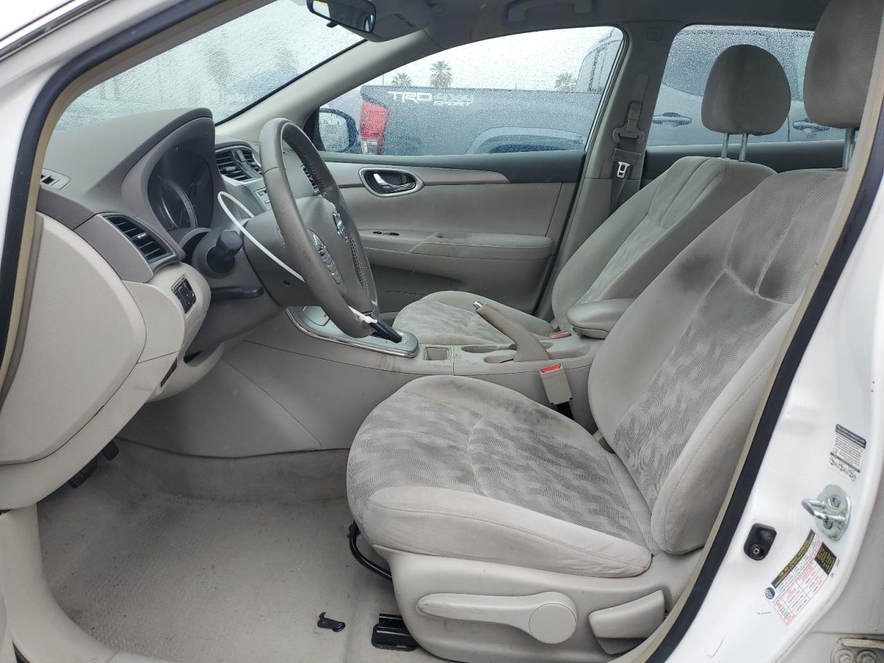 2013 Nissan Sentra VIN 3N1AB7APXDL707914 Copart auction photo, side damage thumbnail 7