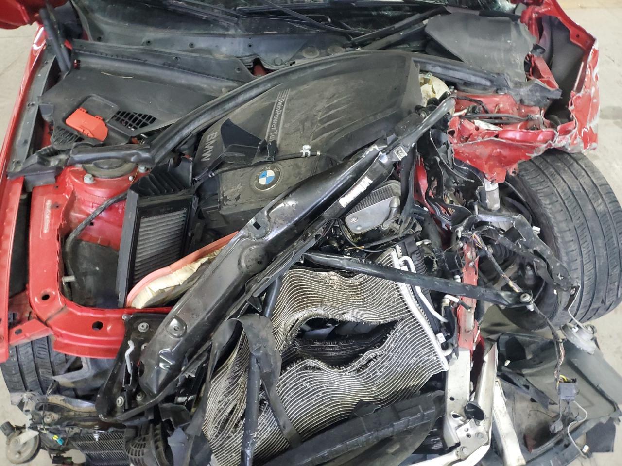 2013 BMW 3er VIN WBA3B5C50DJ598888 Copart auction photo, front end damage thumbnail 11