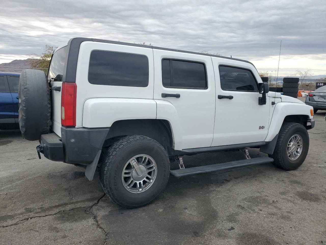 2007 Hummer H3 VIN 5GTDN13E778210485 Copart auction photo, side damage thumbnail 3