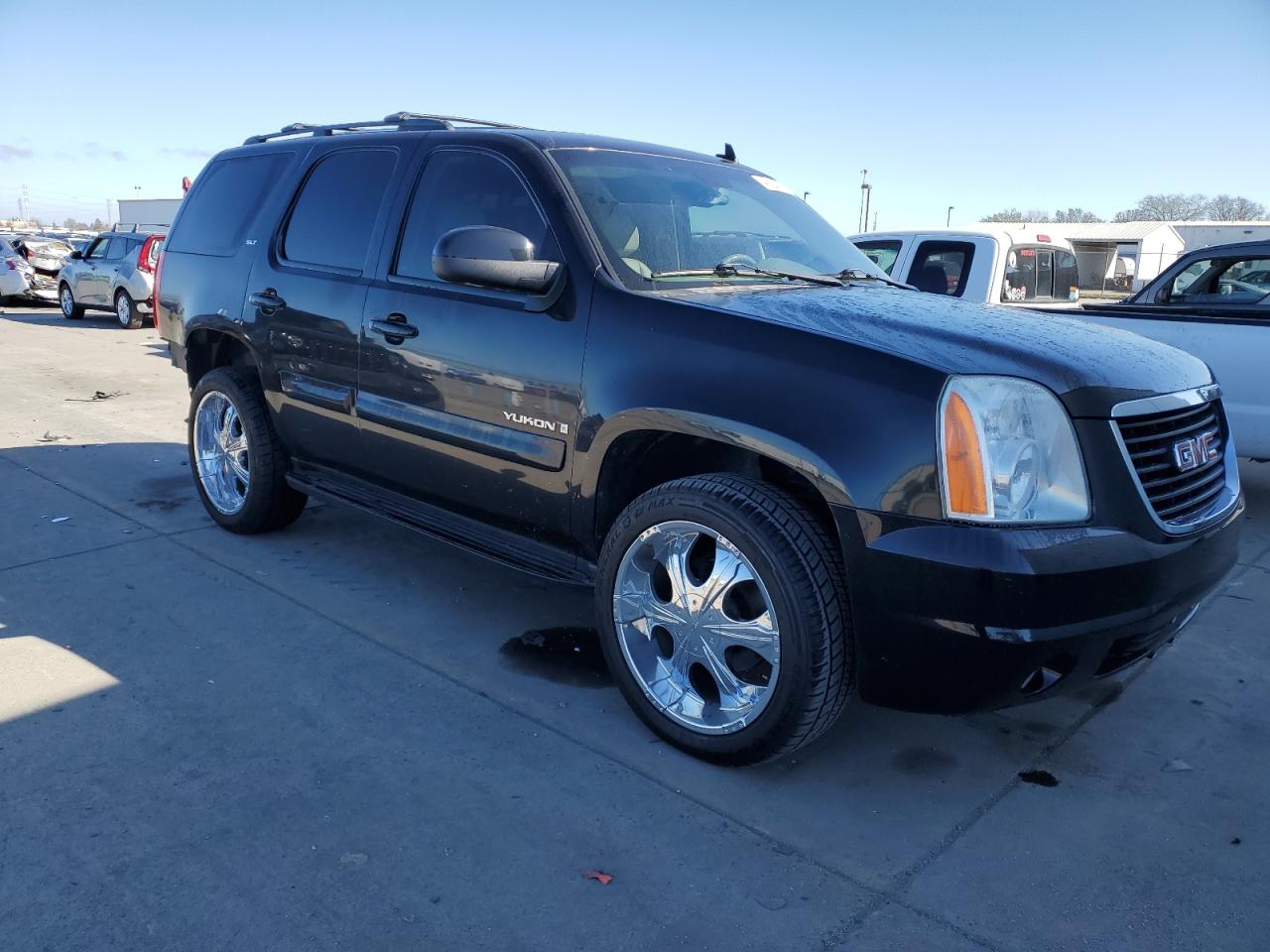 2009 GMC Yukon VIN 1GKFK33059R106202 Copart auction photo, rear end damage thumbnail 4