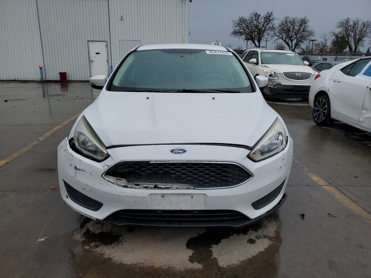2016 Ford Focus VIN 1FADP3K22GL268687 Copart auction photo, front end / rear end damage thumbnail 5