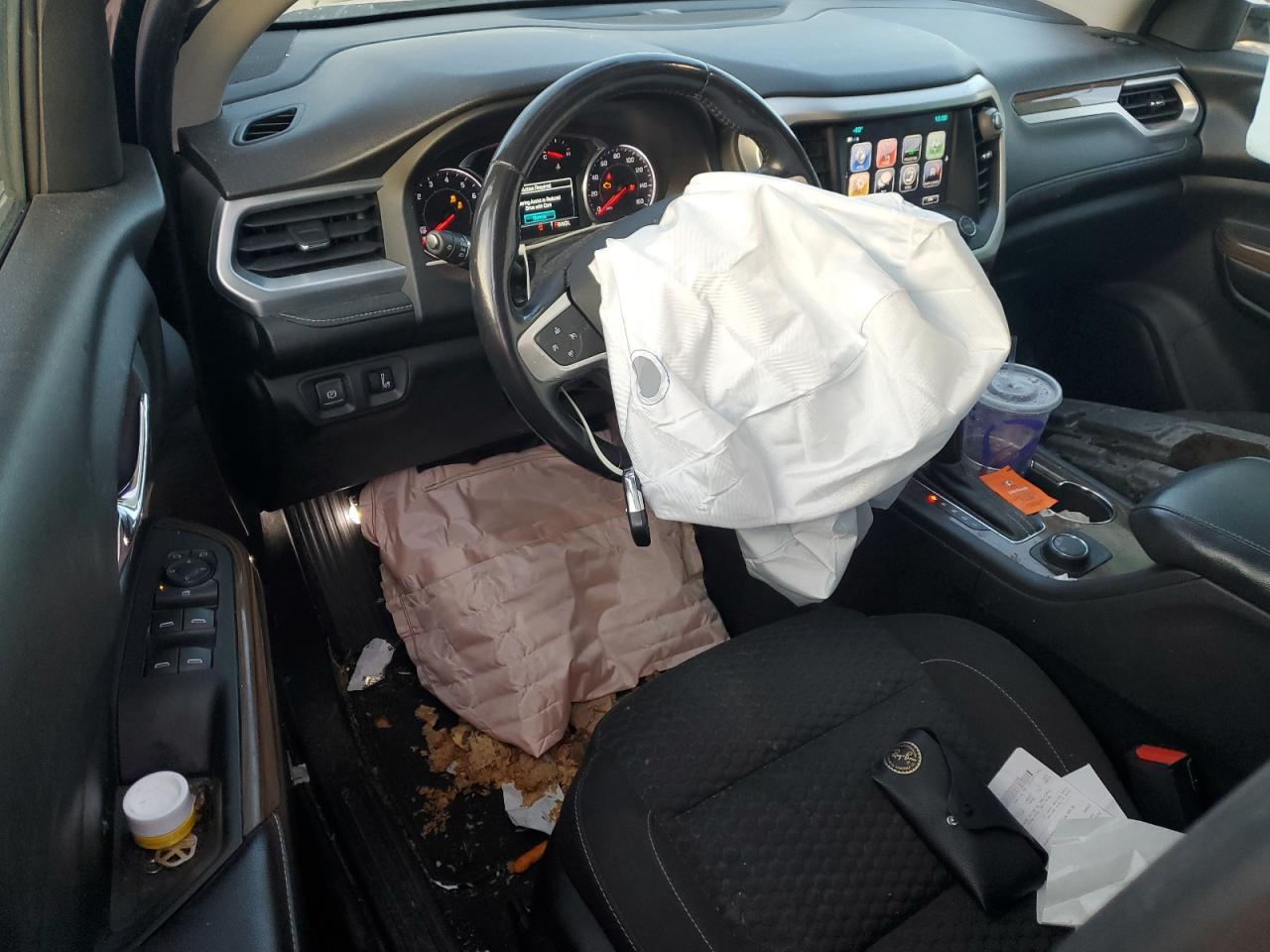 2018 GMC Acadia VIN 1GKKNLLA3JZ196680 Copart auction photo, front end damage thumbnail 8