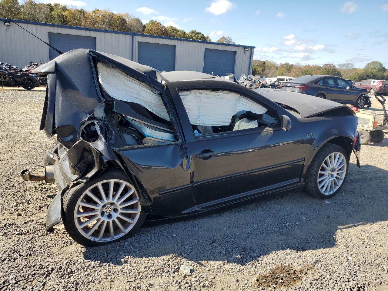 2003 Volkswagen GTI VIN 9BWKE61J934069521 Copart auction photo, all over damage thumbnail 3