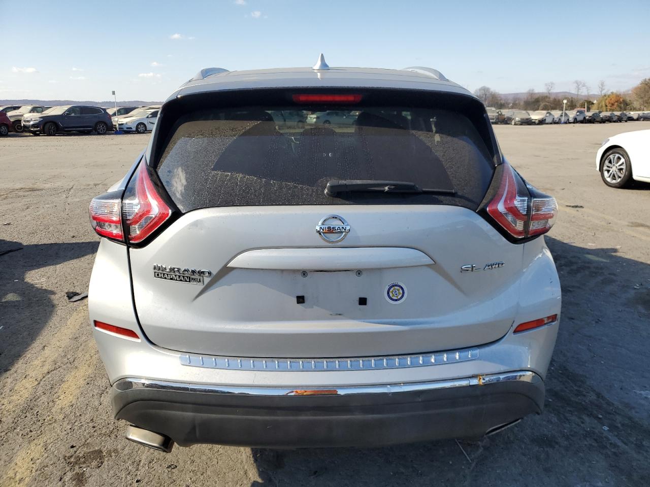 2017 Nissan Murano VIN 5N1AZ2MH7HN155225 Copart auction photo, side / rear end damage thumbnail 6