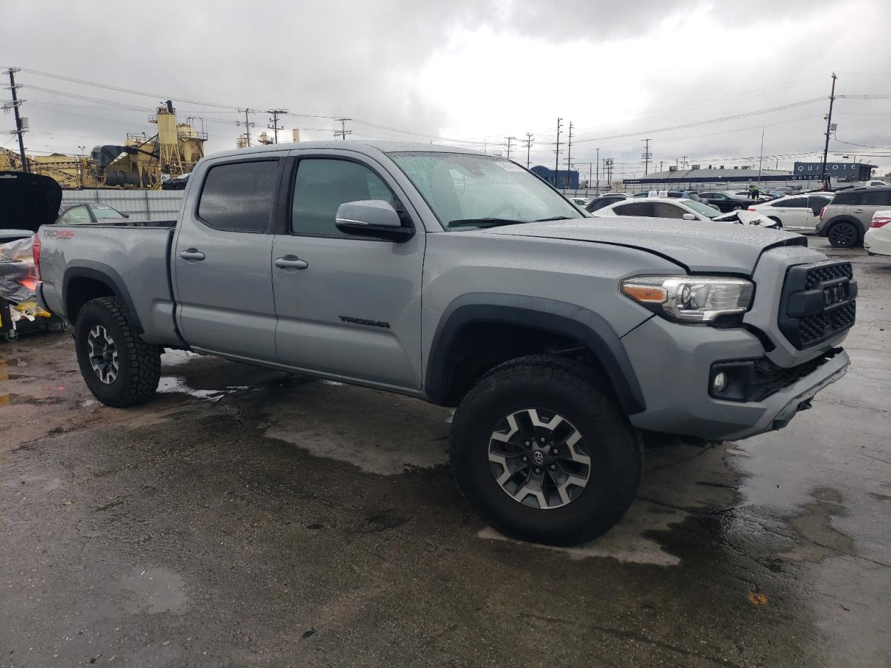 2019 Toyota Tacoma VIN 3TMDZ5BN5KM077511 Copart auction photo, front end damage thumbnail 4