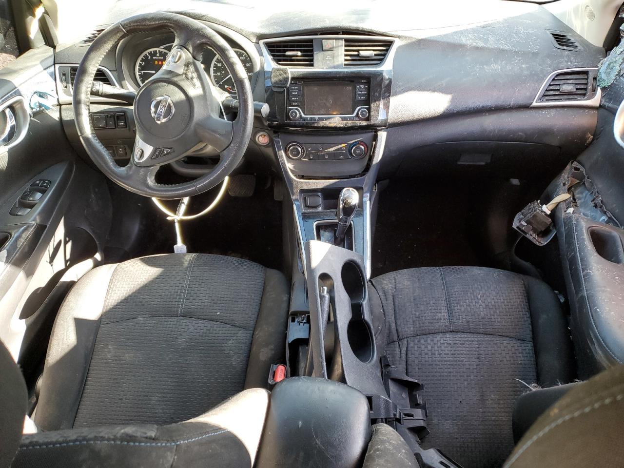 2017 Nissan Sentra VIN 3N1AB7AP6HY259082 Copart auction photo, side / front end damage thumbnail 8