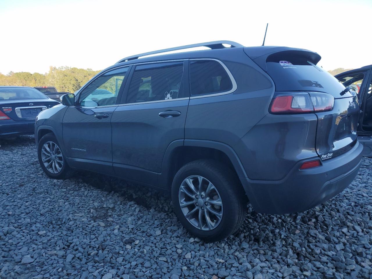 2020 Jeep Grand Cherokee VIN 1C4PJLLB3LD649122 Copart auction photo, side / front end damage thumbnail 2