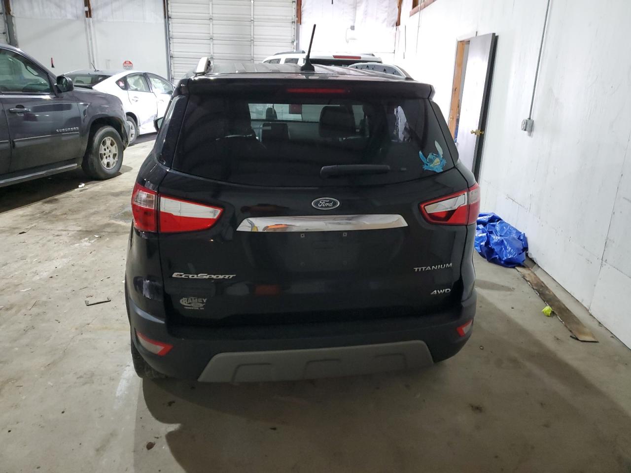 2018 Ford EcoSport VIN MAJ6P1WL8JC195719 Copart auction photo, front end / undercarriage damage thumbnail 6