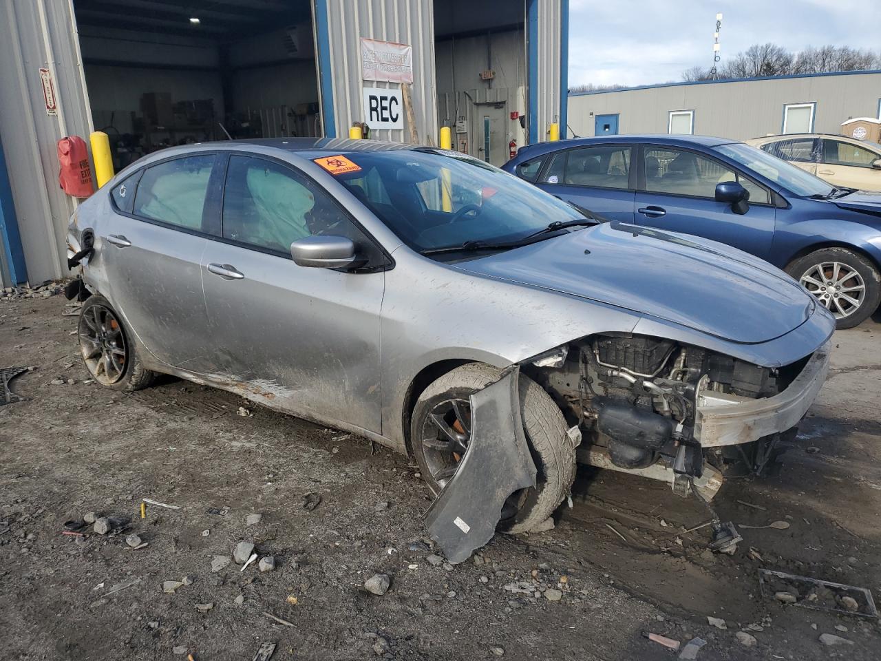 2015 Dodge Dart VIN 1C3CDFBB6FD266857 Copart auction photo, all over damage thumbnail 4