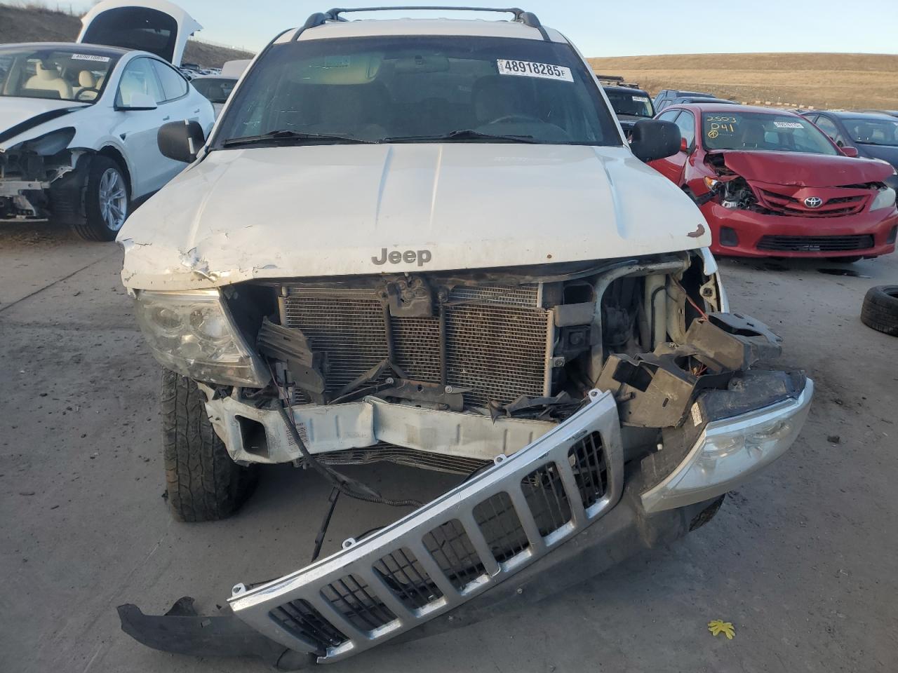 2001 Jeep Grand Cherokee VIN 1J4GW48S91C617174 Copart auction photo, front end damage thumbnail 5