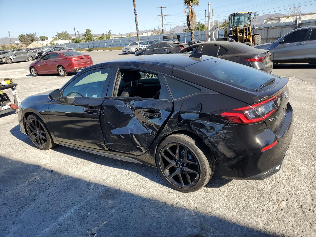 2022 Honda Civic VIN 19XFL2H89NE019894 Copart auction photo, all over damage thumbnail 2