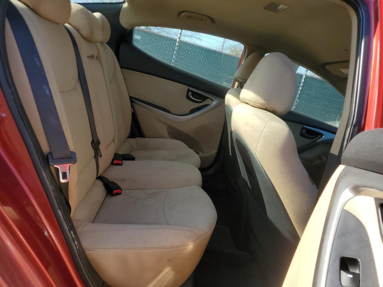 2013 Hyundai Elantra VIN 5NPDH4AE0DH284184 Copart auction photo, front end / front end damage thumbnail 10