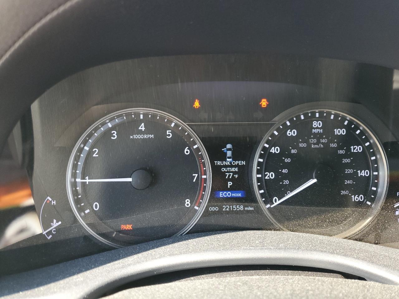 2014 Lexus GS VIN JTHBE1BLXE5039341 Copart auction photo, front end damage thumbnail 9