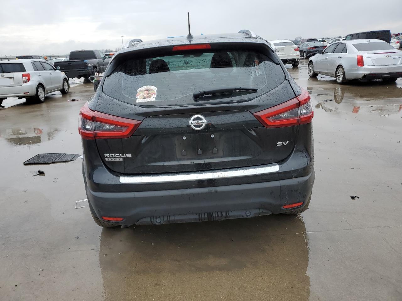 2021 Nissan Rogue VIN JN1BJ1BV6MW569512 Copart auction photo, side / rear end damage thumbnail 6
