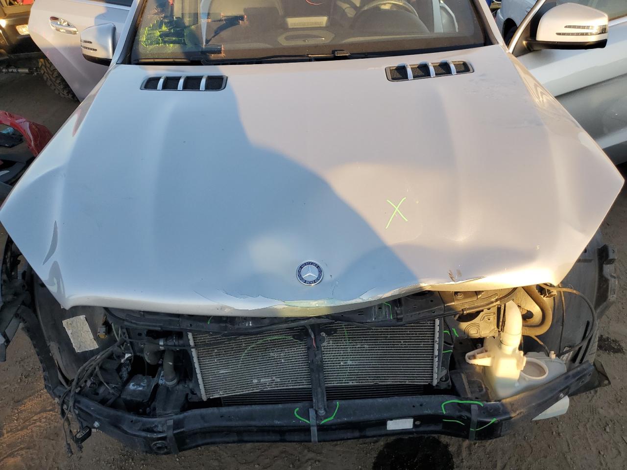 2017 Mercedes-Benz GLS-klasse VIN 4JGDF6EE2HA807158 Copart auction photo, front end damage thumbnail 12