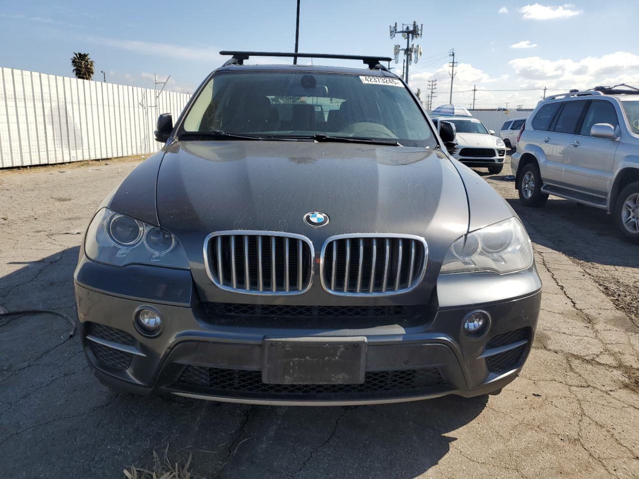2013 BMW X5 VIN 5UXZV4C56D0G52751 Copart auction photo, burn damage thumbnail 5