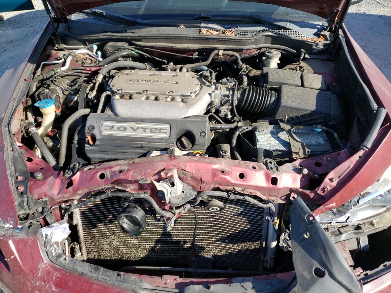 2003 Honda Accord VIN 1HGCM66503A080519 Copart auction photo, front end damage thumbnail 11