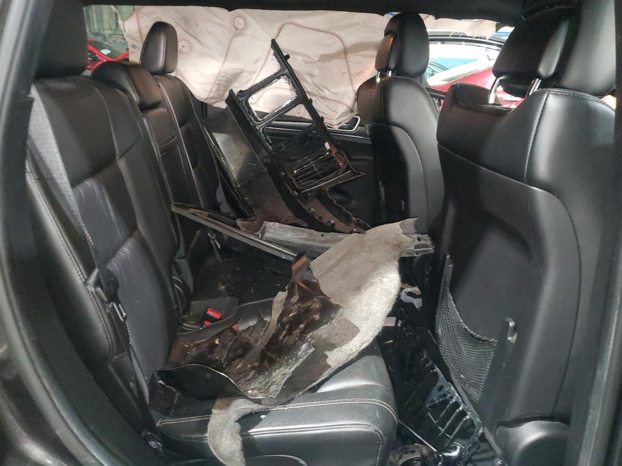 2014 Jeep Grand Cherokee VIN 1C4RJFBG0EC135664 Copart auction photo, front end / side damage thumbnail 11