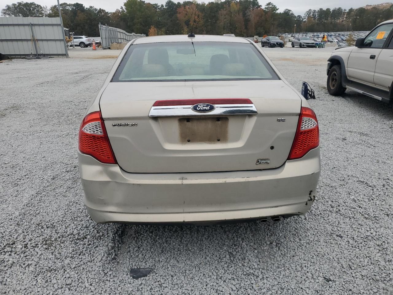 2010 Ford Fusion VIN 3FAHP0JA0AR270830 Copart auction photo, front end / rear end damage thumbnail 6