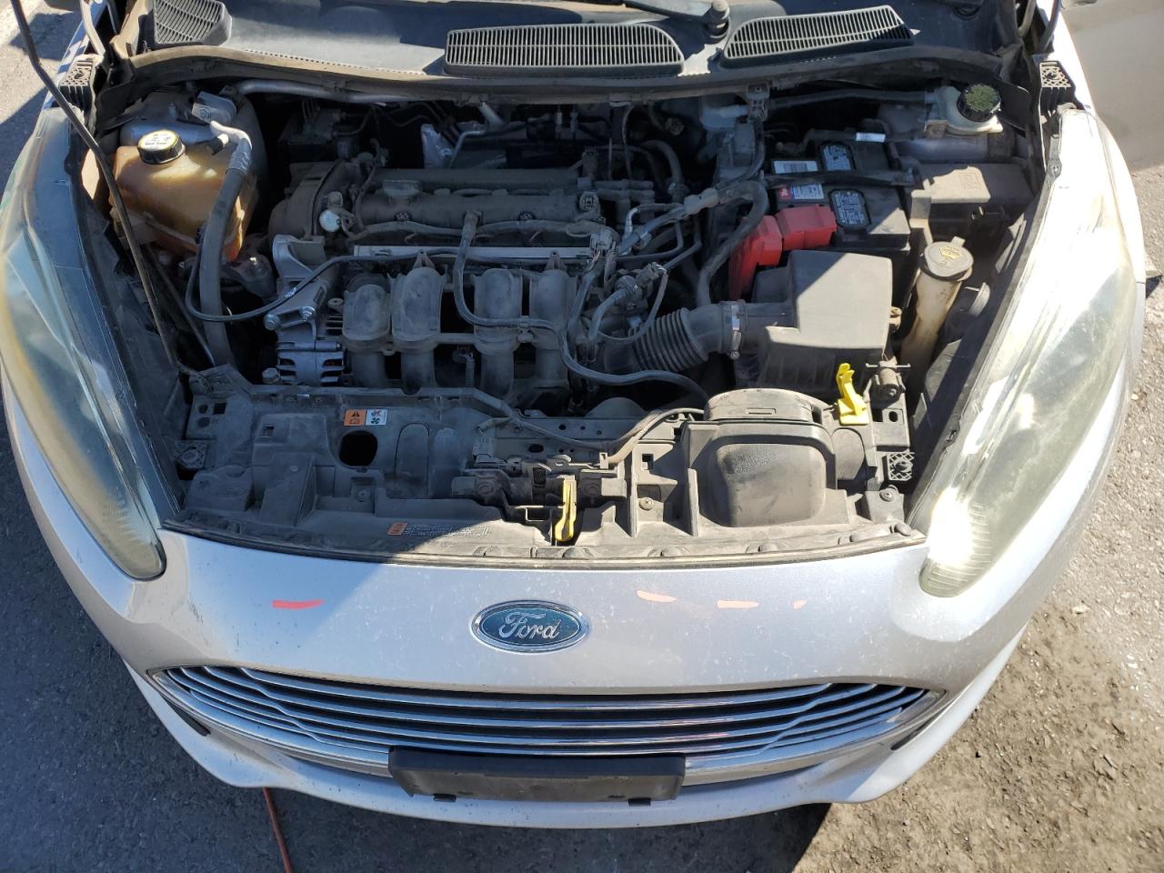 2017 Ford Fiesta VIN 3FADP4BJ8HM150303 Copart auction photo, side damage thumbnail 12
