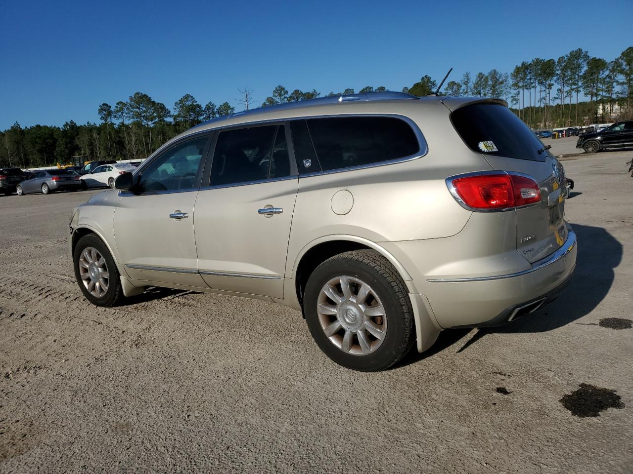 2014 Buick Enclave VIN 5GAKVBKD5EJ355674 Copart auction photo, front end damage thumbnail 2