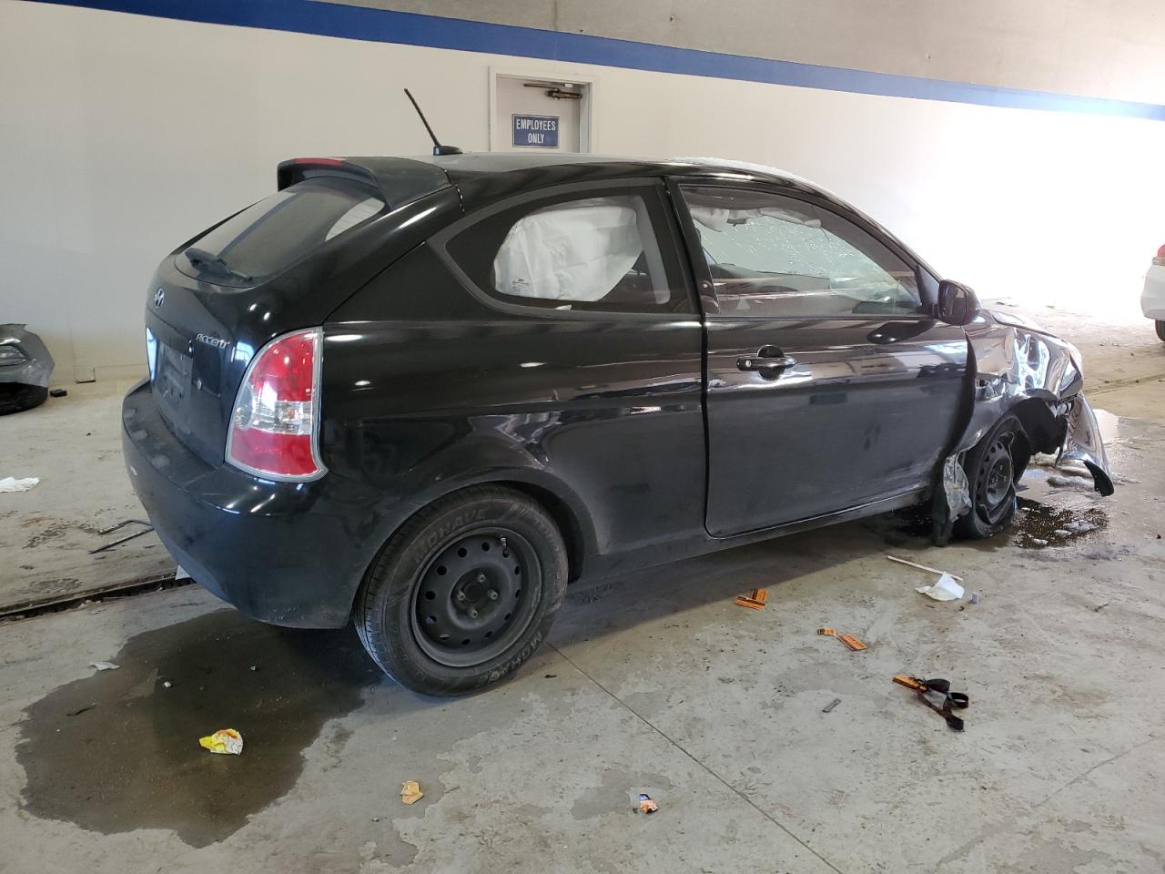2011 Hyundai Accent VIN KMHCM3AC2BU191973 Copart auction photo, front end damage thumbnail 3