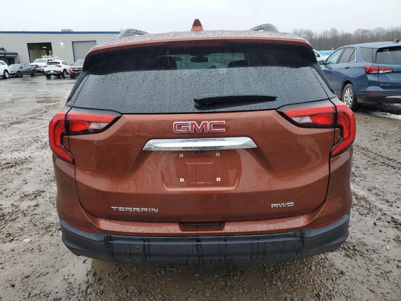 2019 GMC Terrain VIN 3GKALTEV8KL269195 Copart auction photo, front end damage thumbnail 6