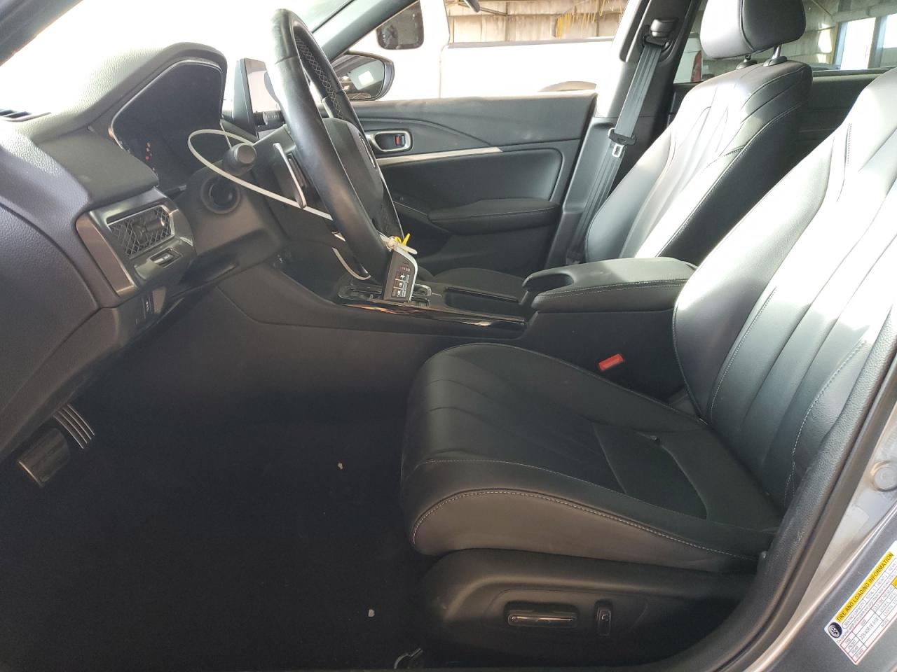 2023 Acura Integra VIN 19UDE4H36PA017352 Copart auction photo, side / rear end damage thumbnail 7