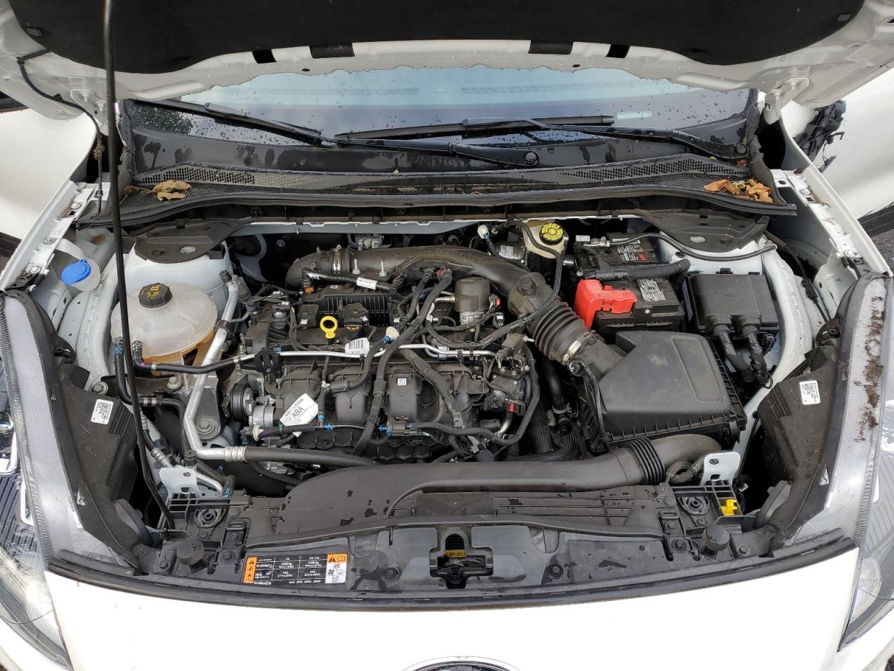 2022 Ford Escape VIN 1FMCU9H9XNUB84111 Copart auction photo, side / front end damage thumbnail 14