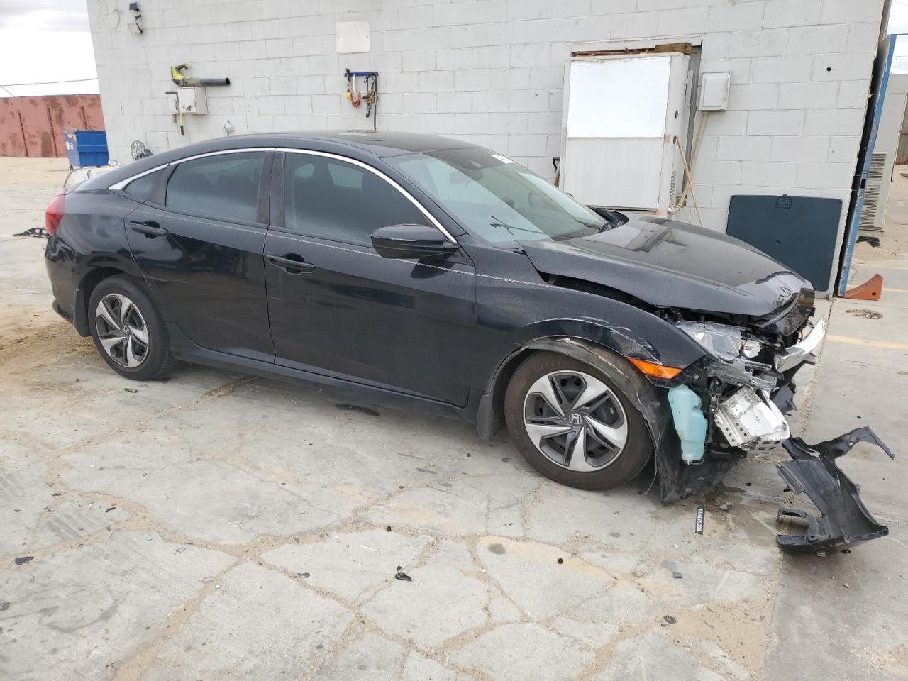 2019 Honda Civic VIN 19XFC2F6XKE051458 Copart auction photo, front end damage thumbnail 4