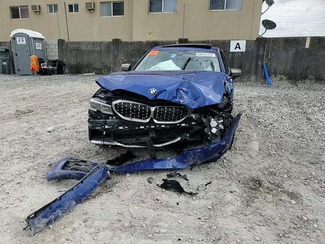 2020 BMW M3 VIN 3MW5U7J03L8B29181 Copart auction photo, all over damage thumbnail 11