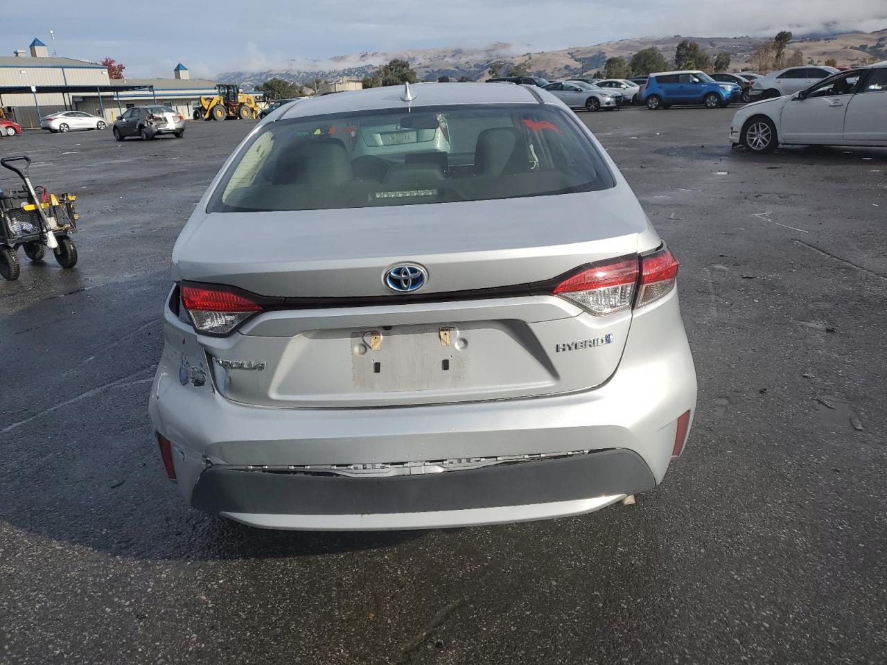 2022 Toyota Corolla VIN JTDEAMDE6NJ043176 Copart auction photo, all over damage thumbnail 6