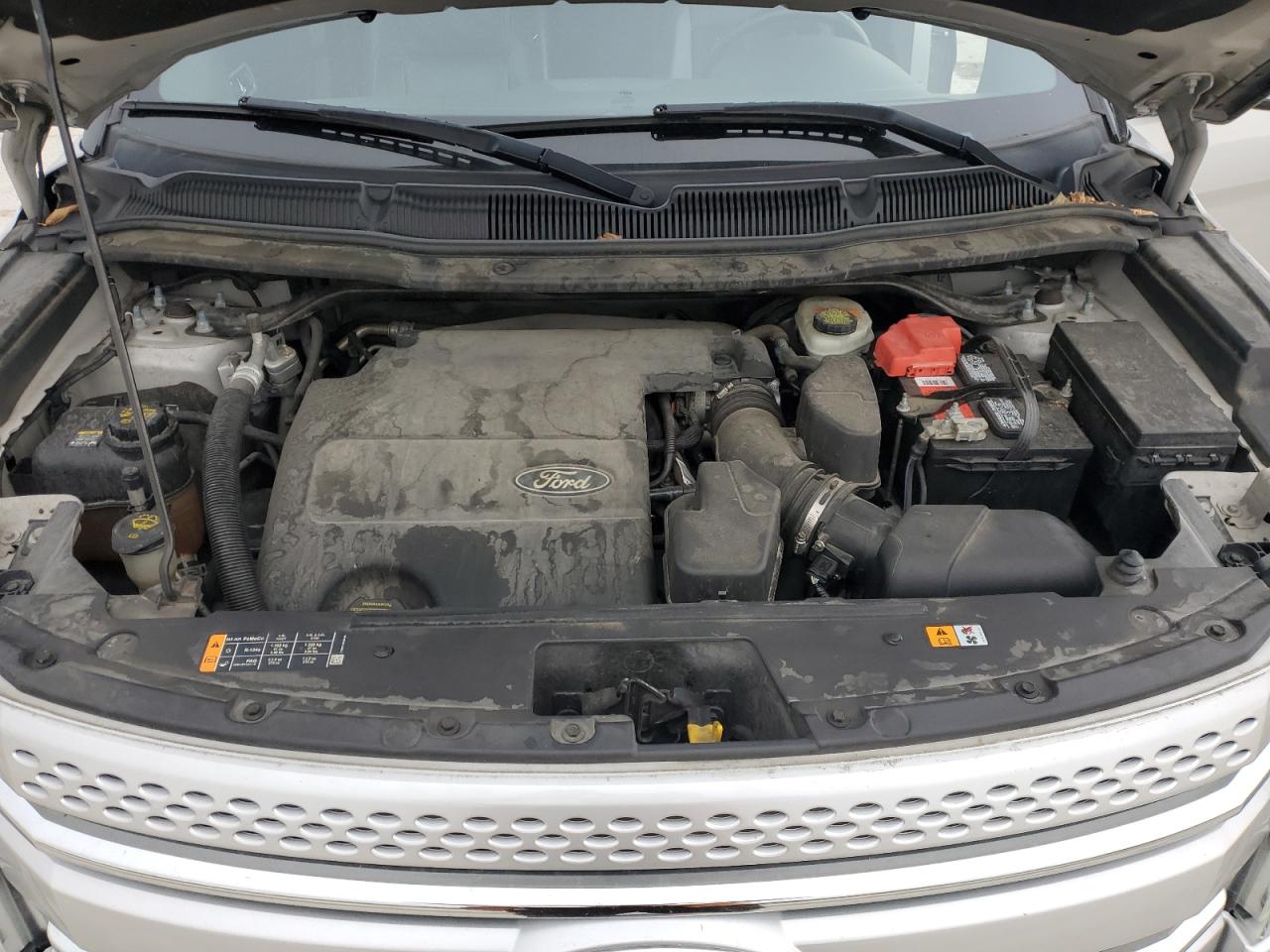 2013 Ford Explorer VIN 1FM5K7D81DGC62580 Copart auction photo, rear end / undercarriage damage thumbnail 13