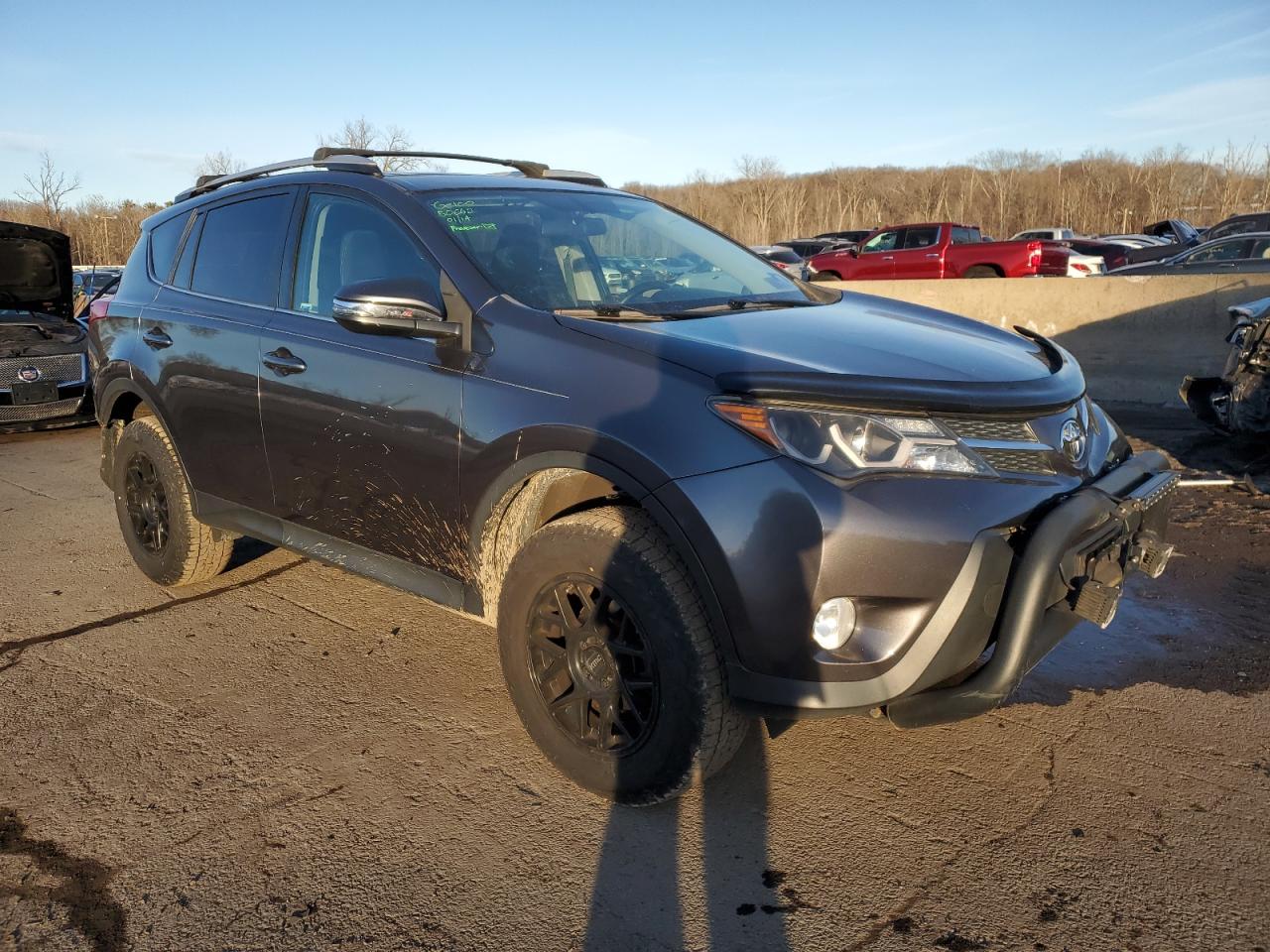 2013 Toyota RAV 4 VIN 2T3RFREV5DW057326 Copart auction photo, rear end / minor dent/scratches damage thumbnail 4