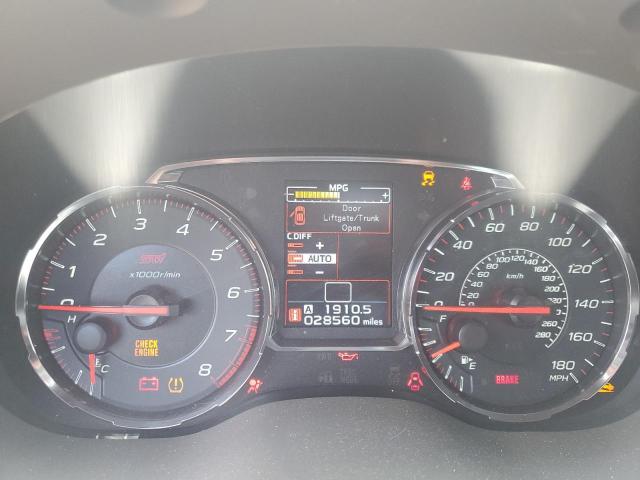 2020 Subaru WRX VIN JF1VA2Y63L9827178 Copart auction photo, front end / minor dent/scratches damage thumbnail 9