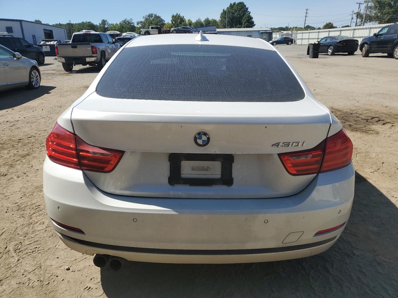 2017 BMW 4er VIN WBA4F7C57HG786153 Copart auction photo, front end damage thumbnail 6