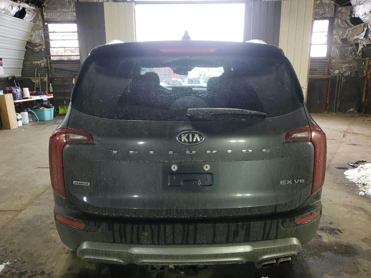 2021 KIA Telluride VIN 5XYP3DHC0MG160178 Copart auction photo, front end damage thumbnail 6