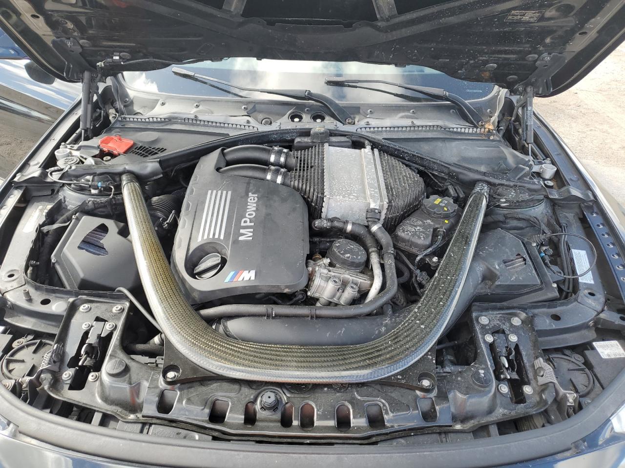 2015 BMW M4 VIN WBS3U9C5XFP967169 Copart auction photo, side / undercarriage damage thumbnail 11