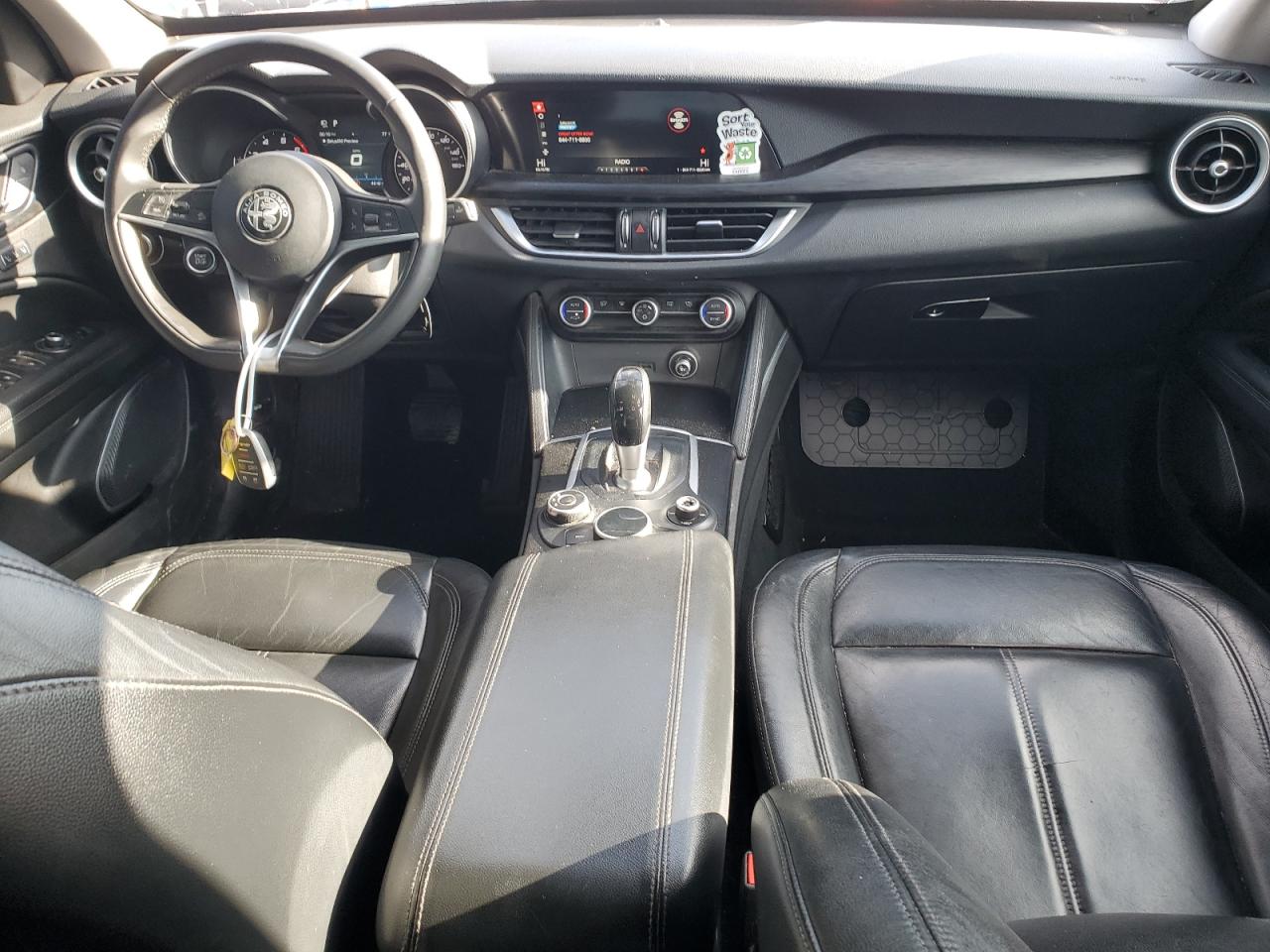 2018 Alfa Romeo Stelvio VIN ZASFAKAN6J7B82994 Copart auction photo, front end damage thumbnail 8
