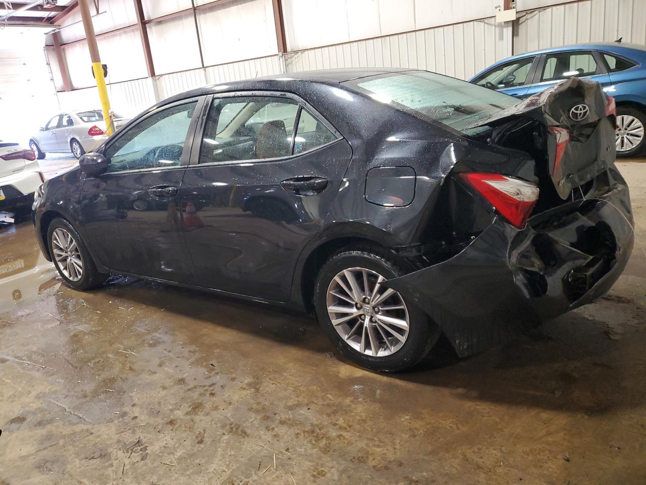 2015 Toyota Corolla VIN 2T1BURHE5FC247031 Copart auction photo, rear end damage thumbnail 2