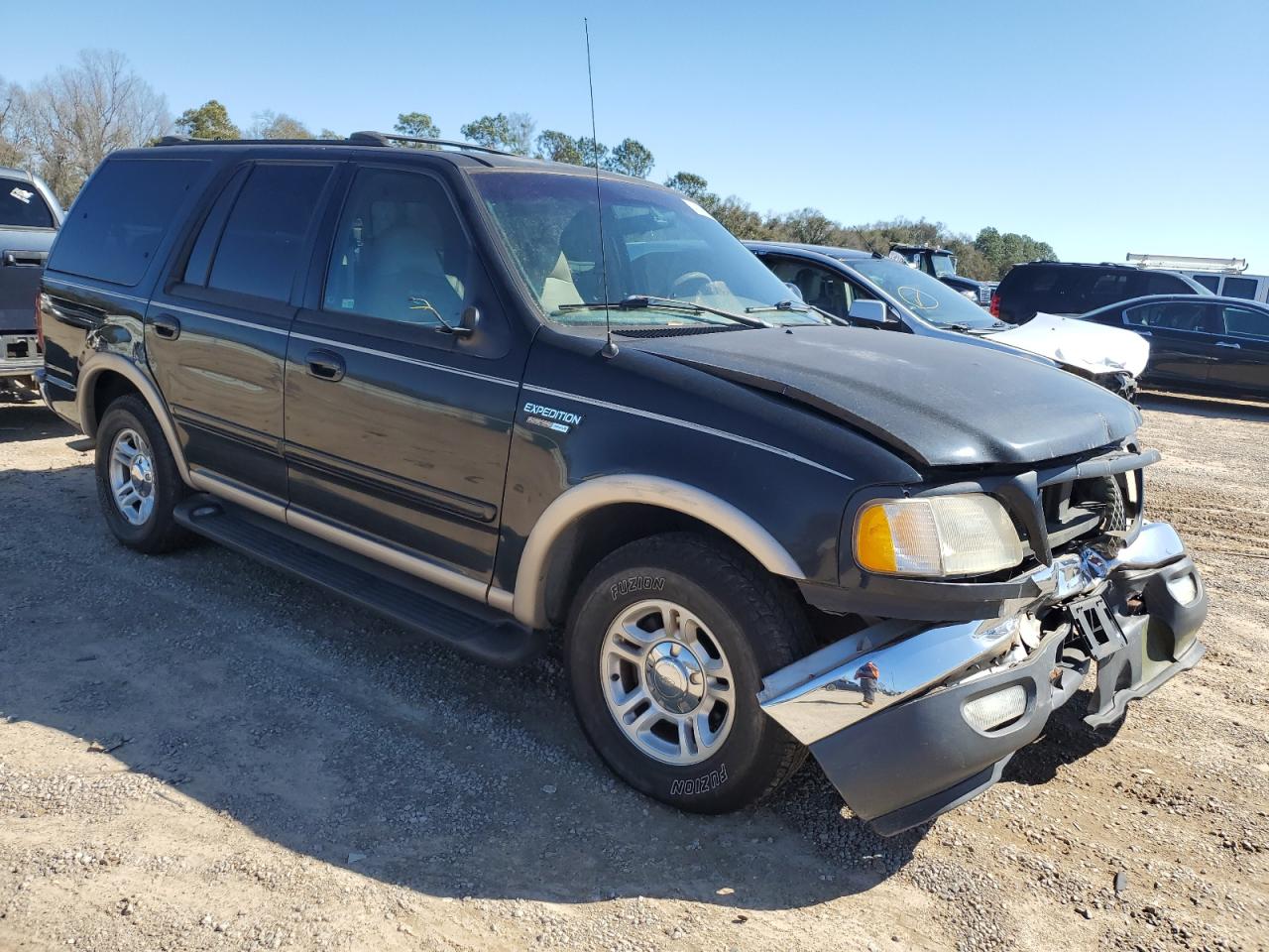 1999 Ford Expedition VIN 1FMRU1762XLA80627 Copart auction photo, front end damage thumbnail 4