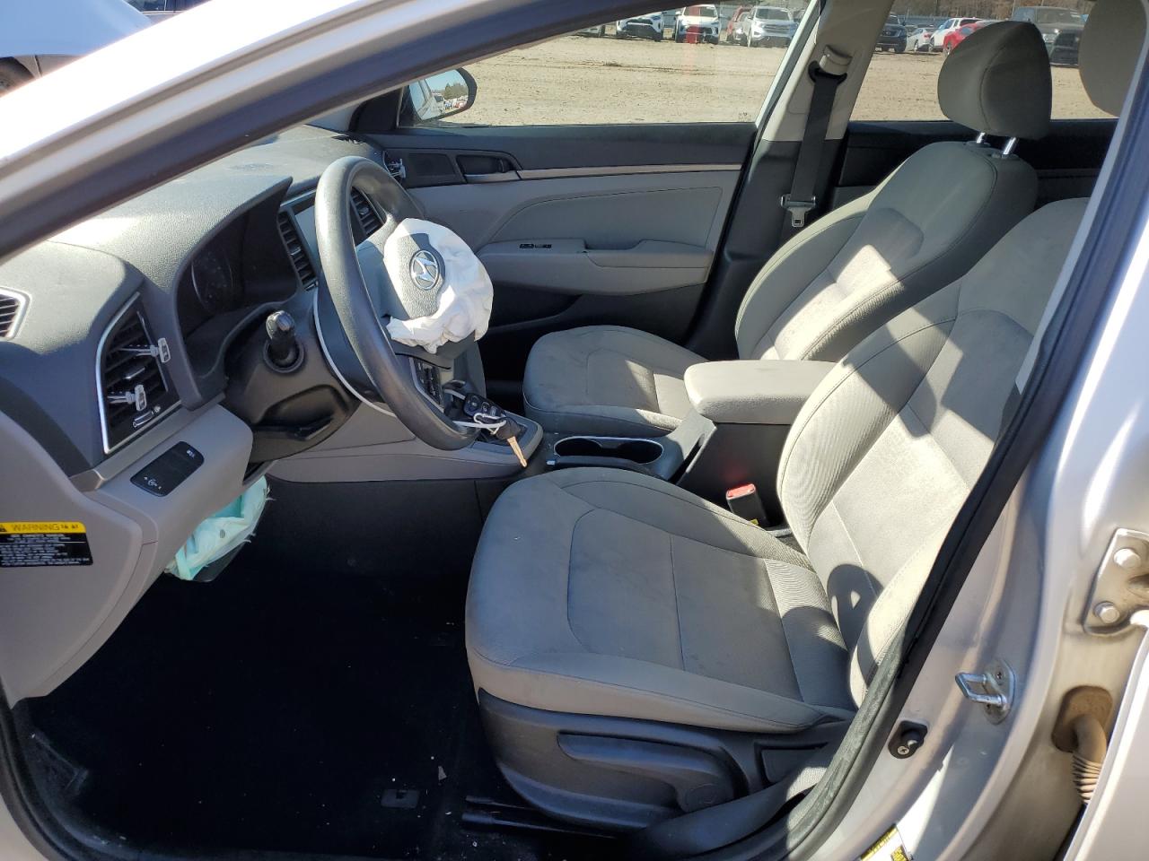 2017 Hyundai Elantra VIN KMHD84LF7HU206126 Copart auction photo, all over damage thumbnail 7