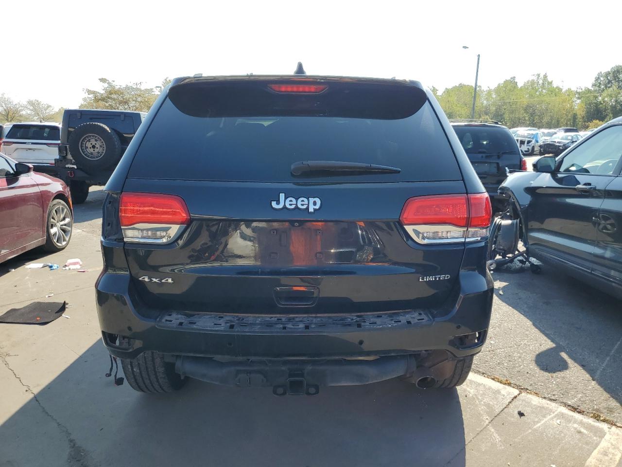2015 Jeep Grand Cherokee VIN 1C4RJFBG8FC112800 Copart auction photo, all over damage thumbnail 6