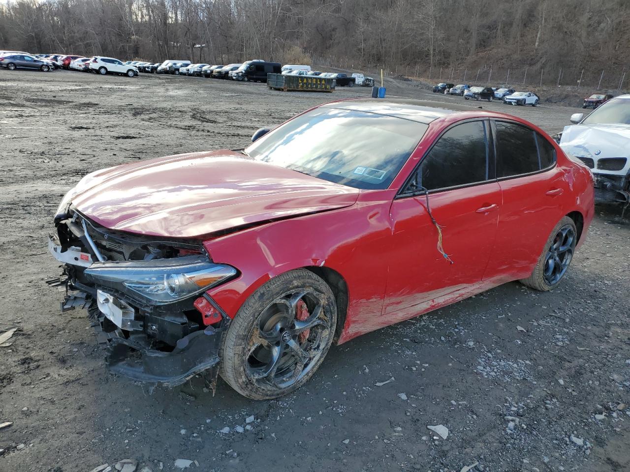 2021 Alfa Romeo Giulia VIN ZARFANBN4M7640910
