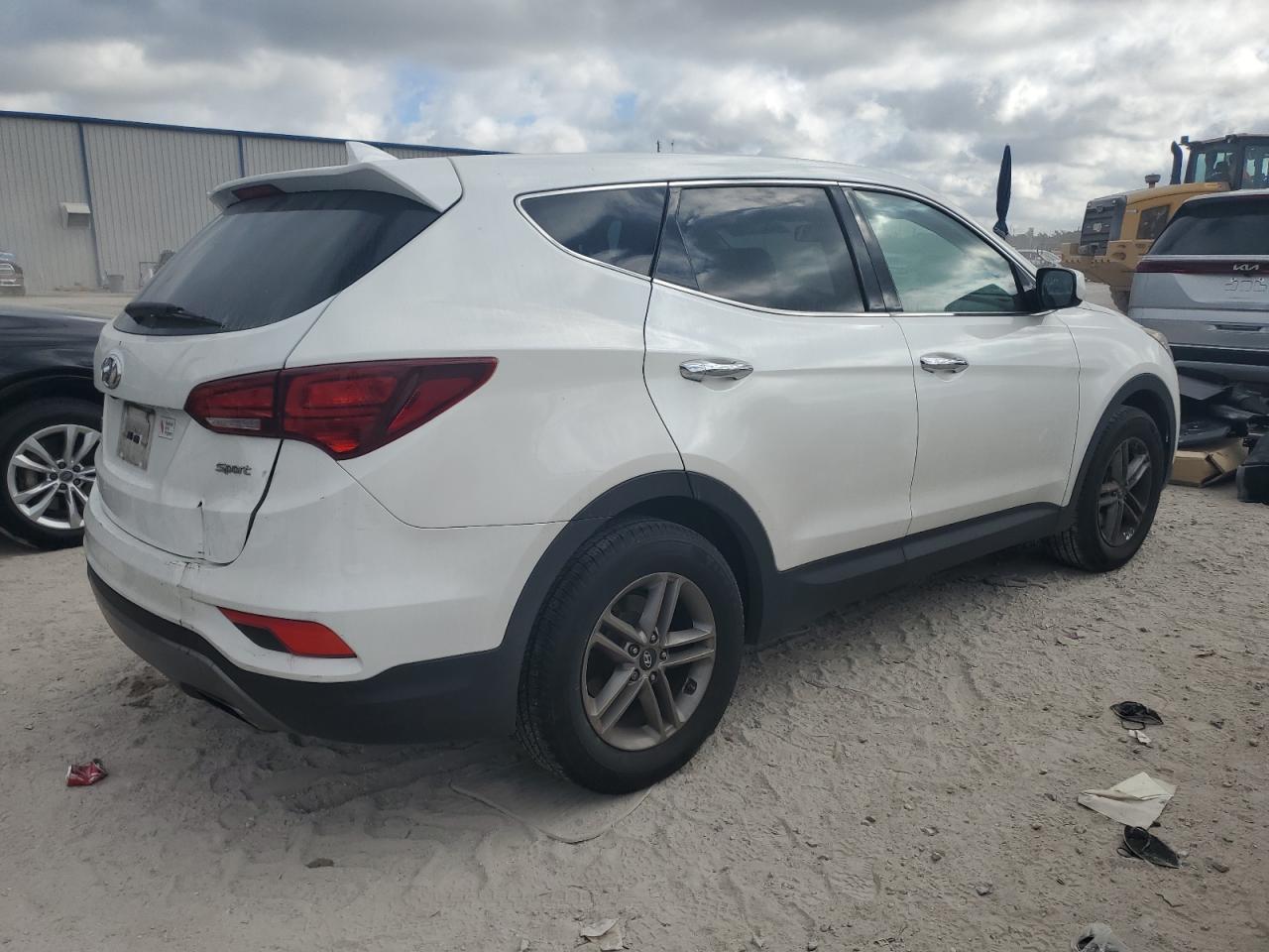 2017 Hyundai Santa Fe VIN 5XYZT3LB4HG382617 Copart auction photo, mechanical damage thumbnail 3